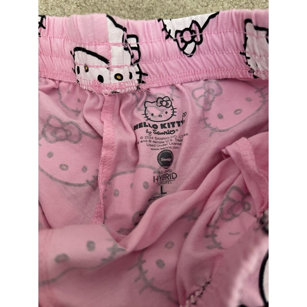 Hello Kitty by Sanrio Pink Lounge Shorts Size L - Picture 2 of 4